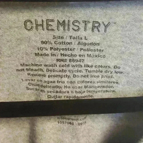 Cropped NASA LS Tee Size Large - Picture 3 of 4